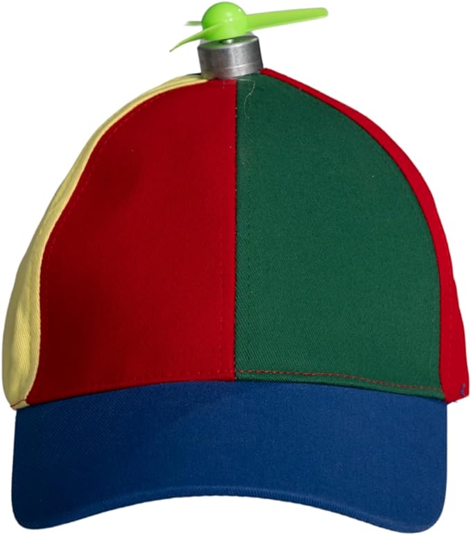 Rainbow Propeller Nerd Halloween Cosplay Costume Adjustable Hat - TVStoreOnline