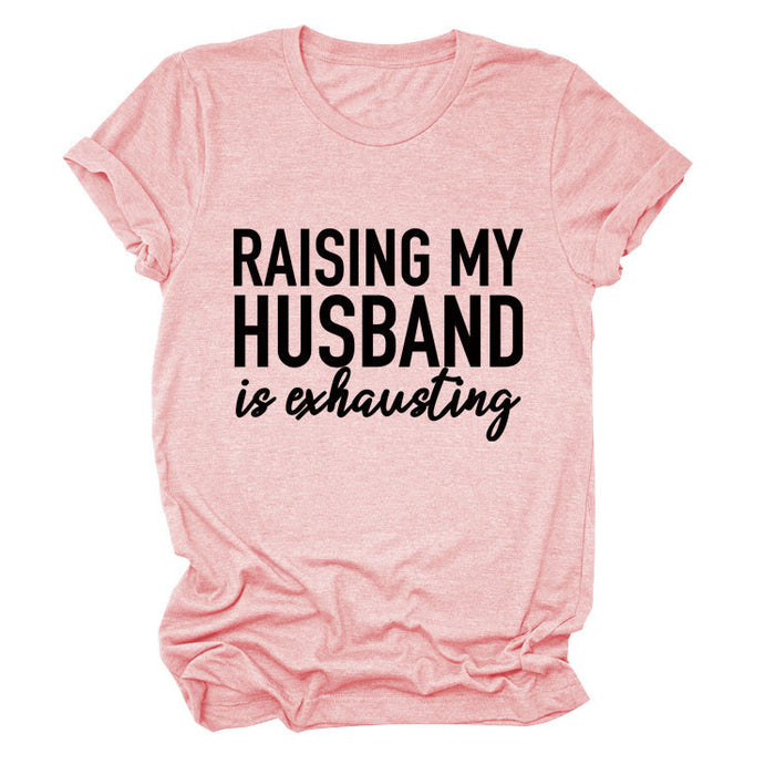 Pink (black font) / S
