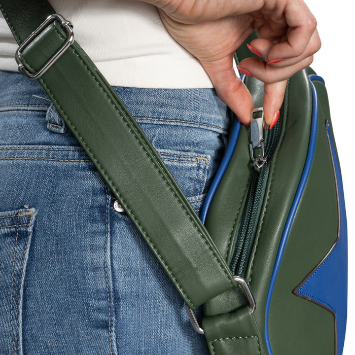 Ramona Flowers Star Circle Messenger Bag