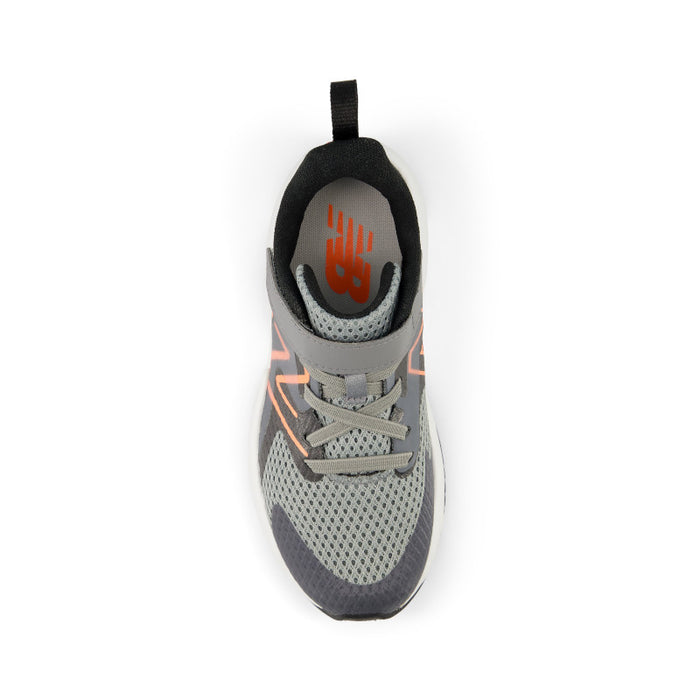RAV v2 Hook & Loop - Slate Grey with Black and Tangerine Heat - Little Kids