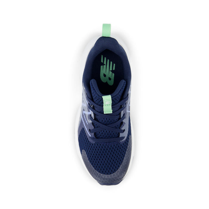 Rave Run v2 - NB Navy with Electric Sky and Sweetgrass -Big Kids