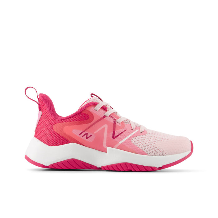 Rave Run v2 - Rose Sugar with Carnival Pink and Signal Pink - Little Kids