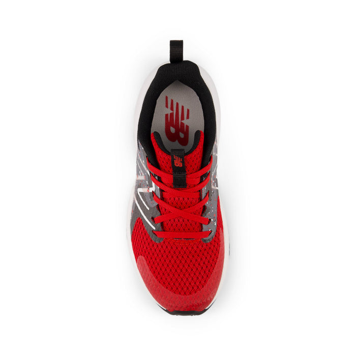 Rave Run v2 - Team Red with Black and Black Cement - Little Kids