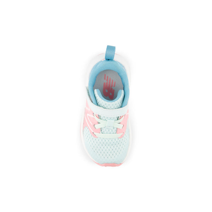Rave Run v2 Bungee Lace with Top Strap - Glint Blue with Double Bubble and Taffy Blue - Toddlers