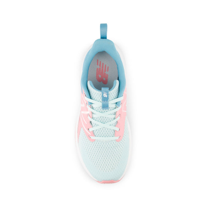 Rave Run v2 LACE - Glint Blue with Double Bubble and Taffy Blue - Big Kids