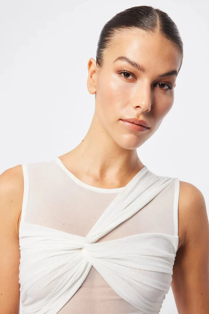 Rebound Mini Dress (White) - SODA Fashion Haus