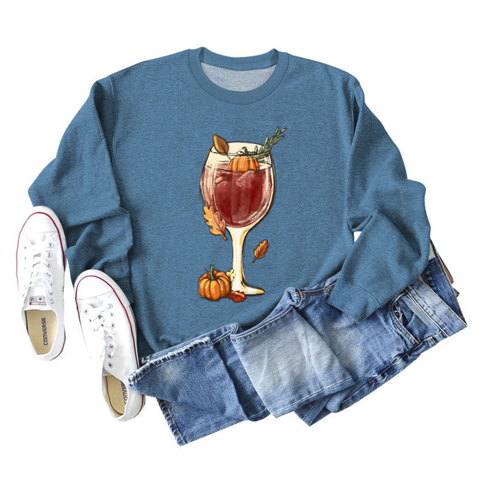 Blue sweater (color picture) / S