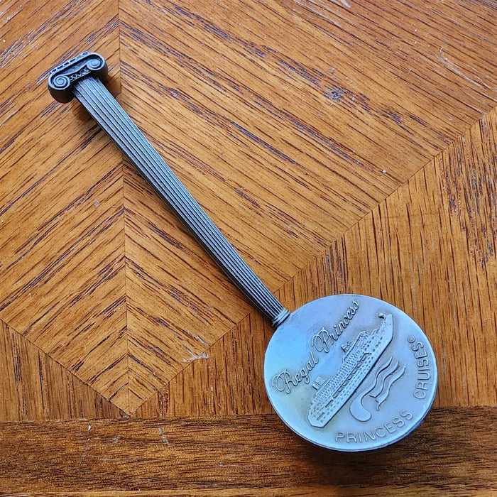 Regal Princess Cruises Collector Souvenir Spoon 4 inch in Pewter
