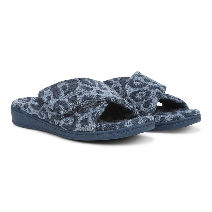 Relax II - Blue Leopard Terry
