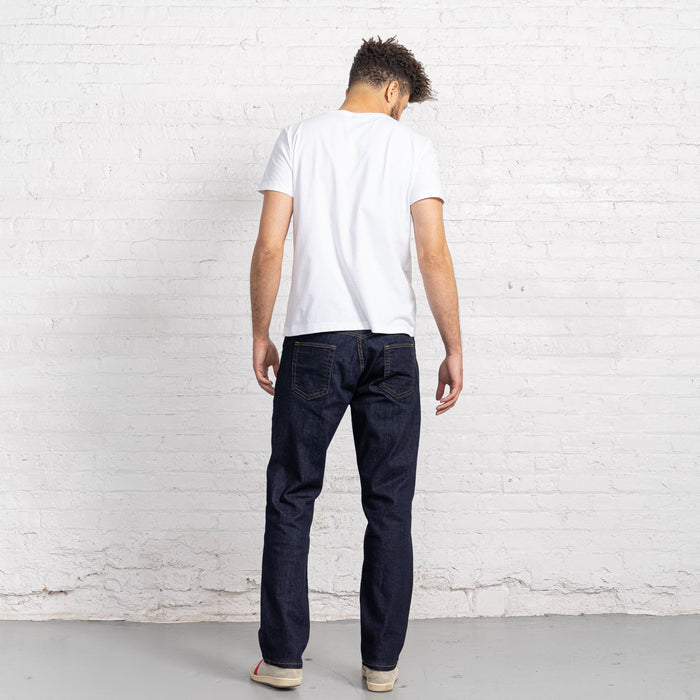 Relaxed Fit Dark Dark 10oz Stretch Denim