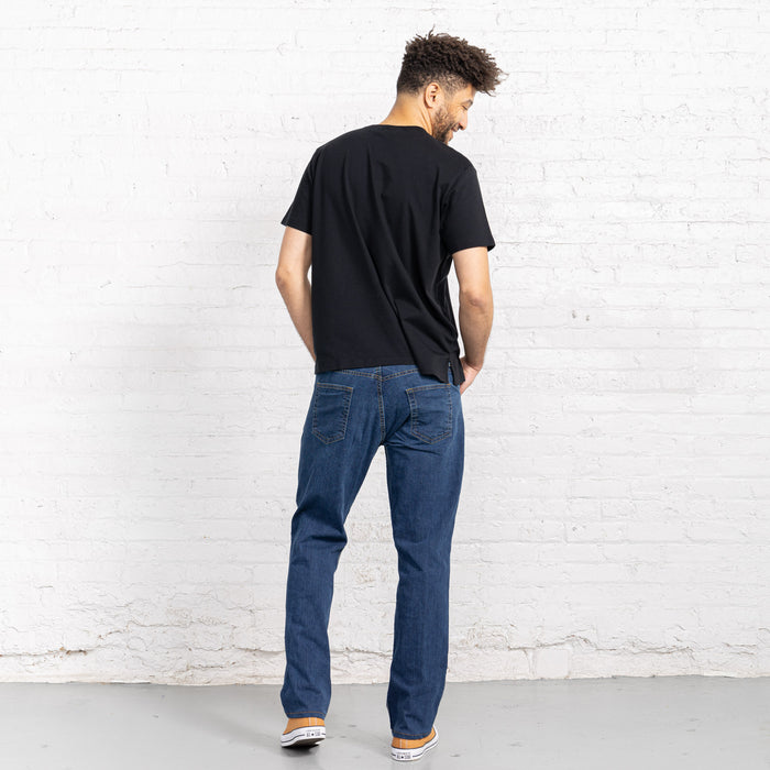 Relaxed Fit Medium Stretch Denim