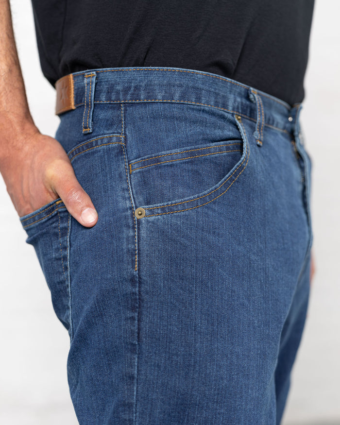 Relaxed Fit Medium Stretch Denim