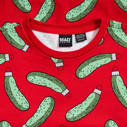 Rick and Morty Pickle Youth Unisex Red Sweatshirt - TVStoreOnline