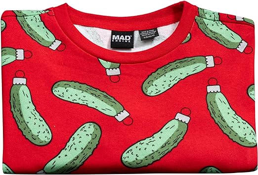 Rick and Morty Pickle Youth Unisex Red Sweatshirt - TVStoreOnline