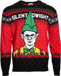 Ripple Junction Silent Dwight Elf Ugly Christmas Sweater - TVStoreOnline