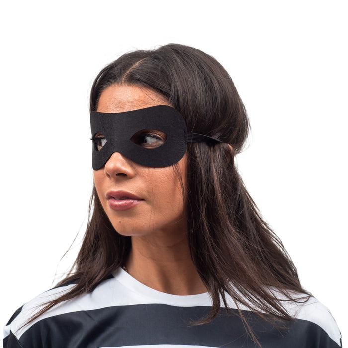 Robber Costume Shirt and Mask