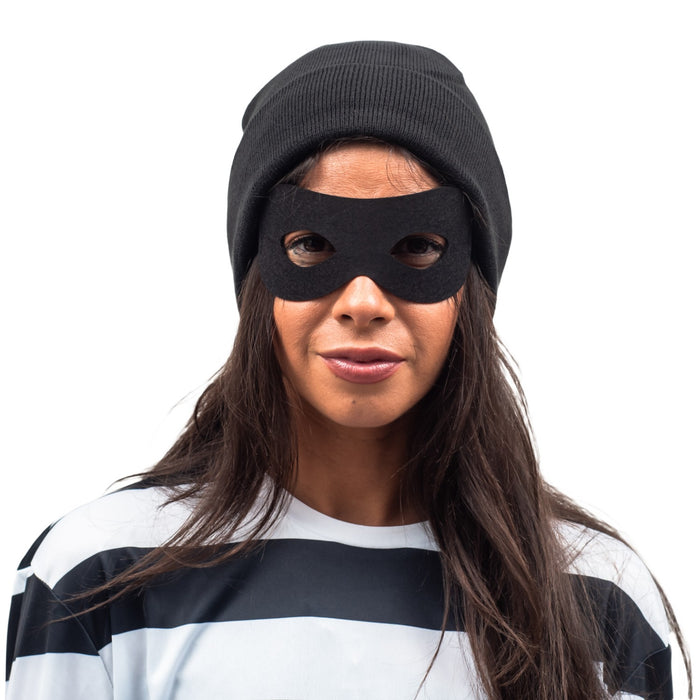 Robber Costume Shirt and Mask