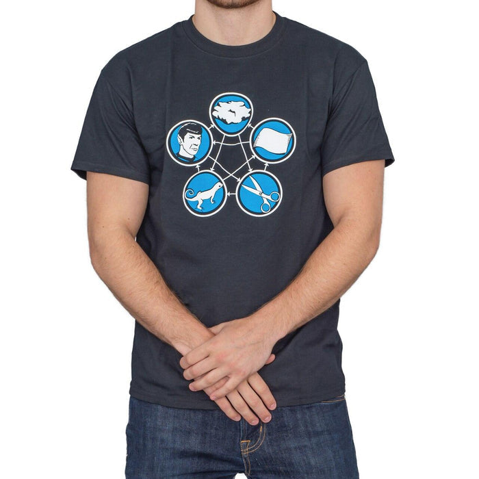 Rock Paper Scissors Lizard Spock T-shirt-tvso