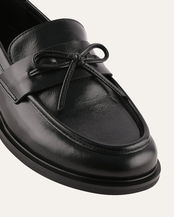 ROSIE LOAFERS BLACK LEATHER