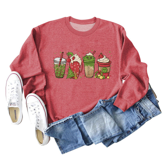 Red sweater (color picture) / S