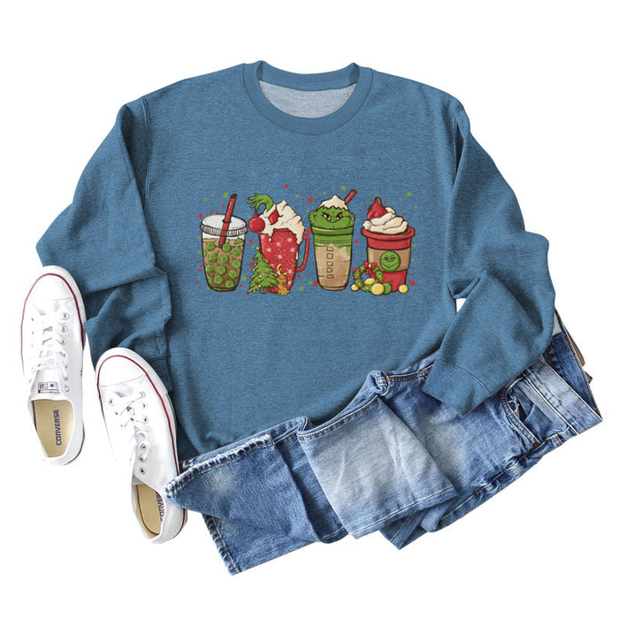 Blue sweater (color picture) / S