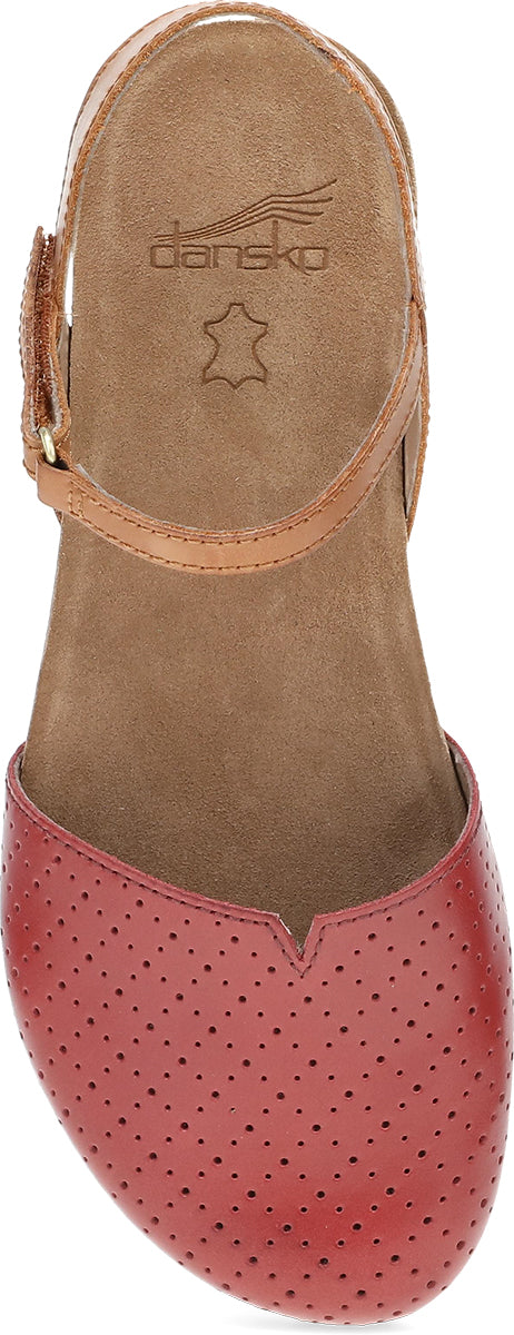 Rowan - Red Perforated