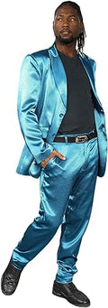 Roxbury Suit 90's Guys Unisex Halloween Cosplay Jacket/Pants/Belt Costume Set - TVStoreOnline