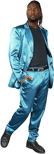 Roxbury Suit 90's Guys Unisex Halloween Cosplay Jacket/Pants/Belt Costume Set - TVStoreOnline