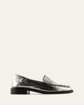 RYAN LOAFERS GUNMETAL LEATHER