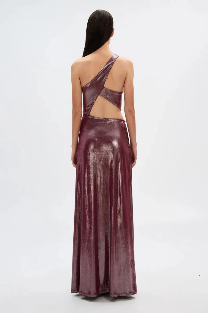 Sabine Foil Jersey Dress - SODA Fashion Haus