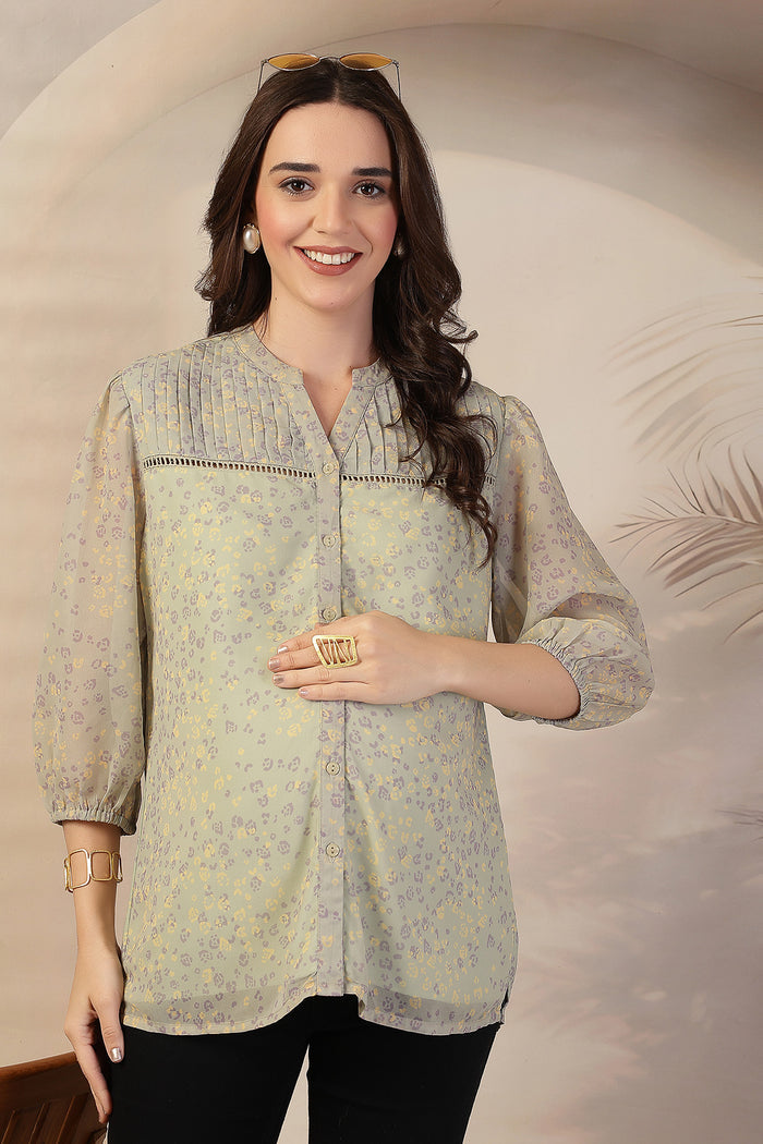 Sage Meadow Zipless Top; color offers style and comfortable fit for daily wear.