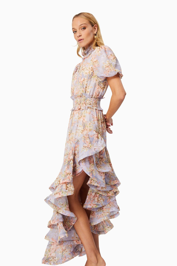 Sahara Midi Hilo Dress In Purple - SODA Fashion Haus
