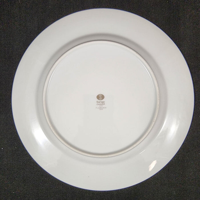 Sango Florence Bread & Butter Plate 2 Set 6.5" Gray Scrolls Japan 3646 Dishware