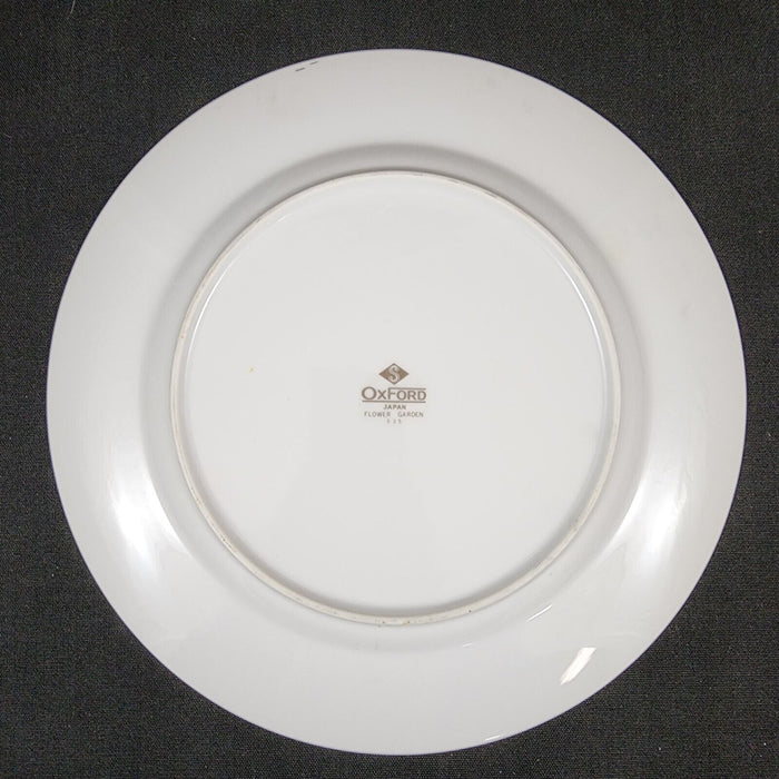 Sango Flower Garden Bread & Butter Plate 3 Set 6.5" Oxford Pink Blue Ceramic 535