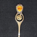 Santibel Island Florida with Sand Dollar Collector Souvenir Spoon 4.5" (11cm)