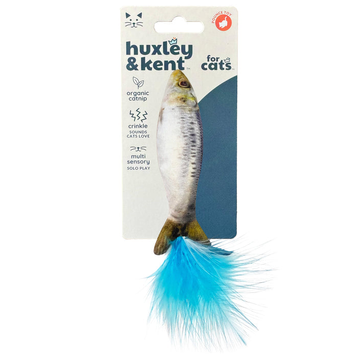 Packaged Sardine Cat Toy.