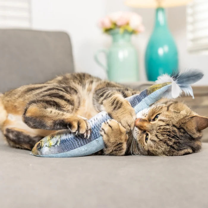 Sardine Kicker Cat Toy