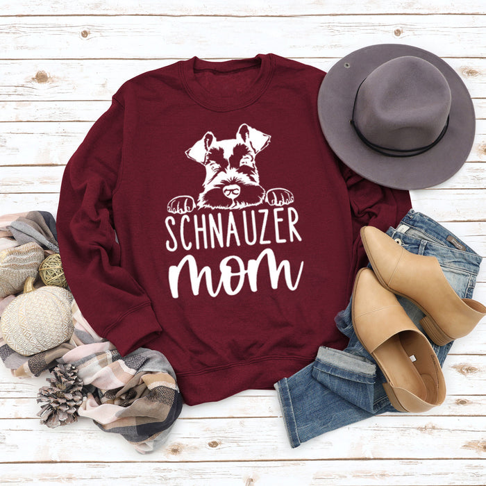 Wine red sweater (white color picture) / S