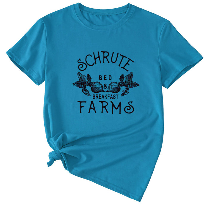 Lake Blue (black font color image) / S