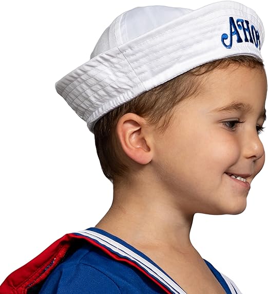 Scoops Ahoy Ice Cream Shop Sailor Kids Costume Set - TVStoreOnline