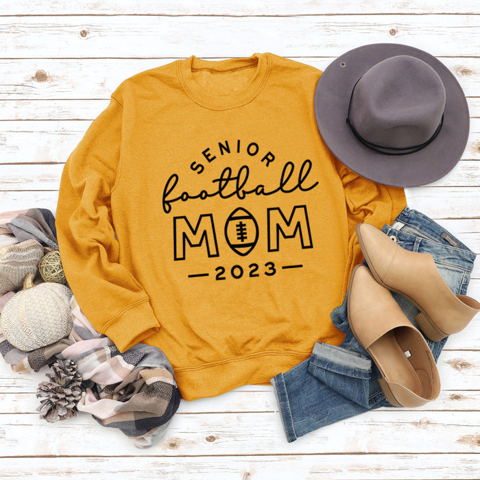 Yellow sweater (black font) / S