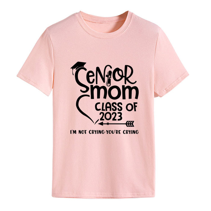 Pink (black font) / S