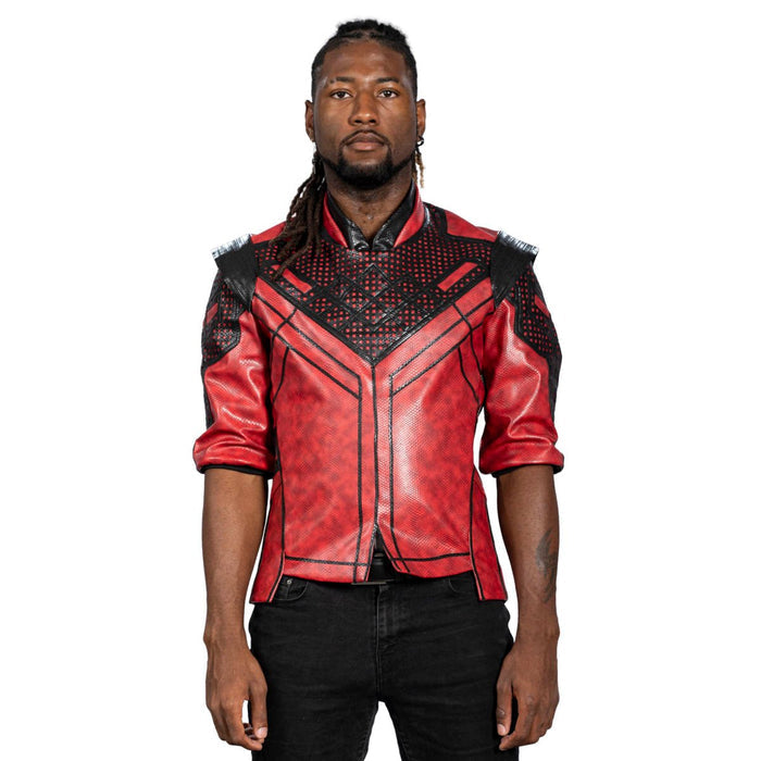 Shang Fighter: Ten Rings Deluxe Costume with Zip-Up Jacket - TVStoreOnline