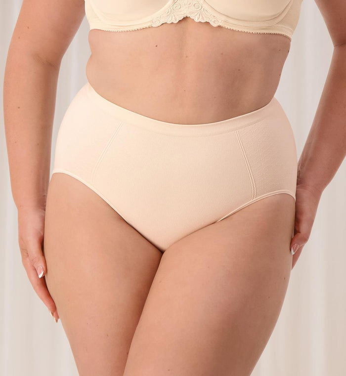 BEIGE TRIUMPH SHAPE SENSATION MINIMISER PANTY