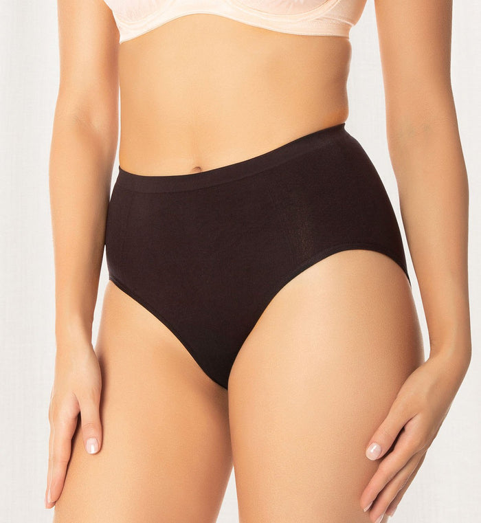 BLACK TRIUMPH SHAPE SENSATION MINIMISER PANTY
