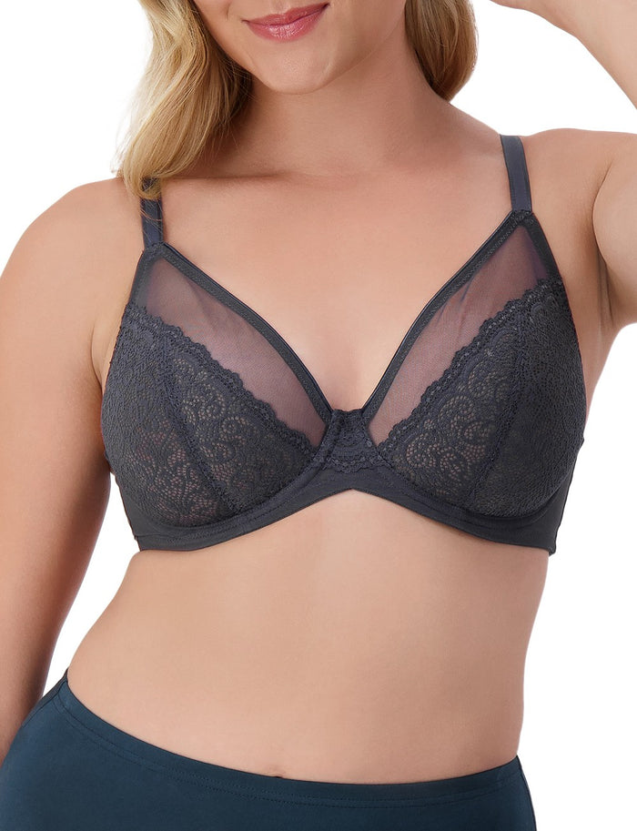 BLUE TRIUMPH SHEER MINIMISER BRA
