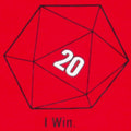 Sheldon Cooper 20 Sided Dice D20 Adult Red T-shirt-tvso