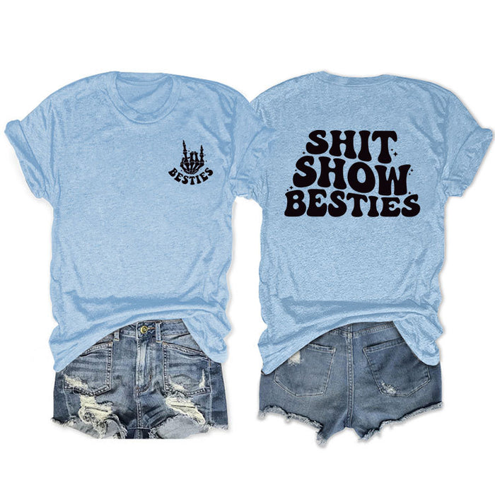 Light blue front chest (black color) / S