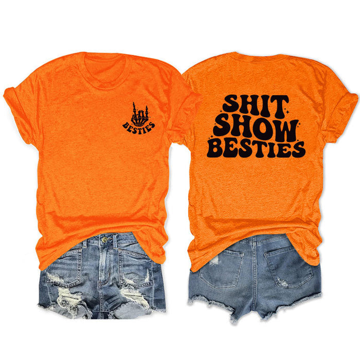 Orange front chest (black color) / S