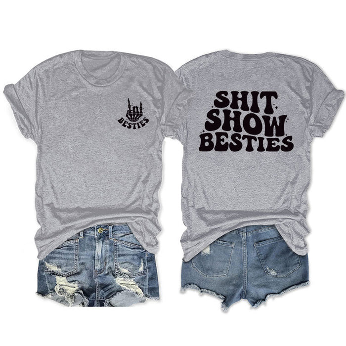 Light grey front chest (black color) / S